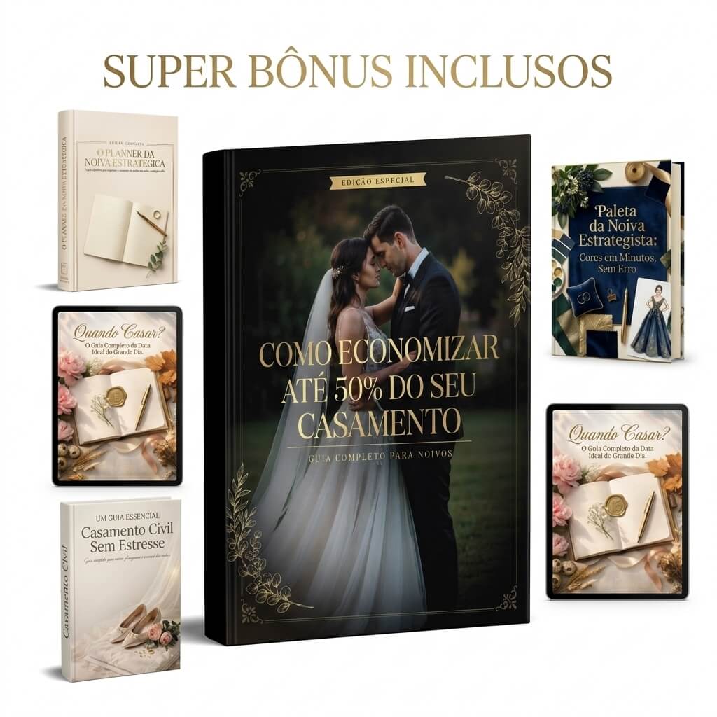 Guia Prático - Como Economizar até 50% do seu Casamento
